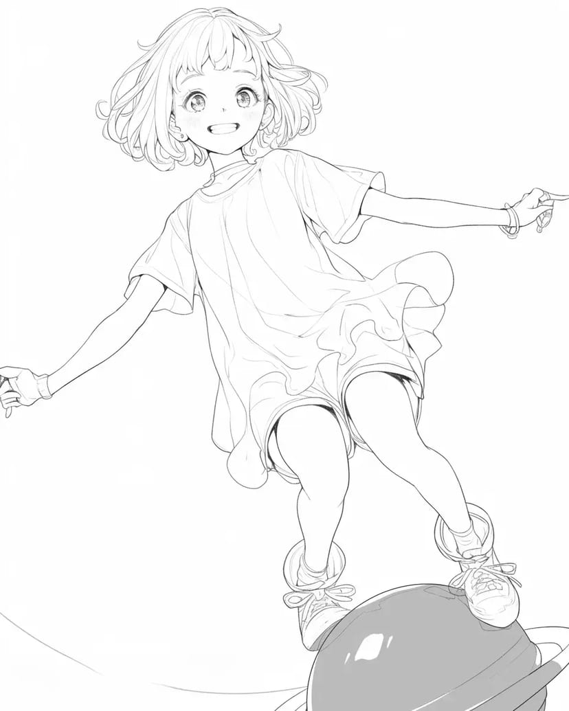 バランス少女