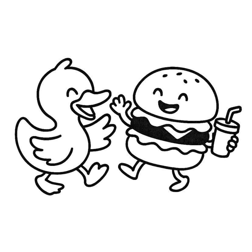 アヒルとハンバーガーの冒険