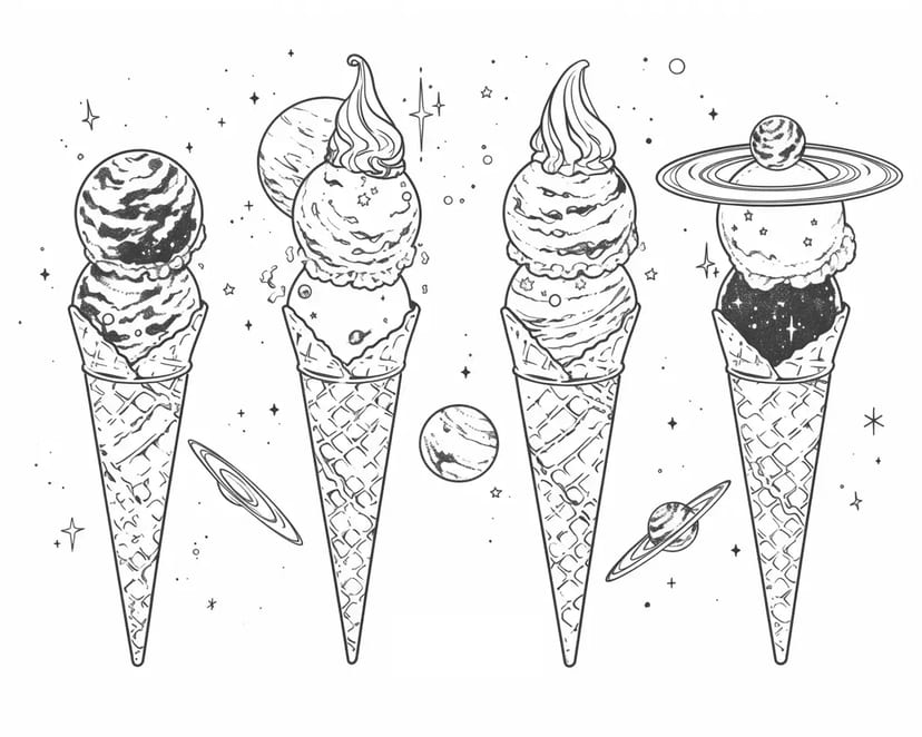 宇宙アイスクリーム