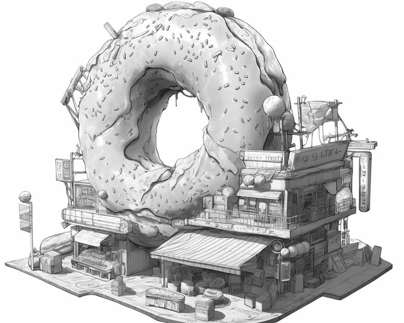 Ville du Donut Géant