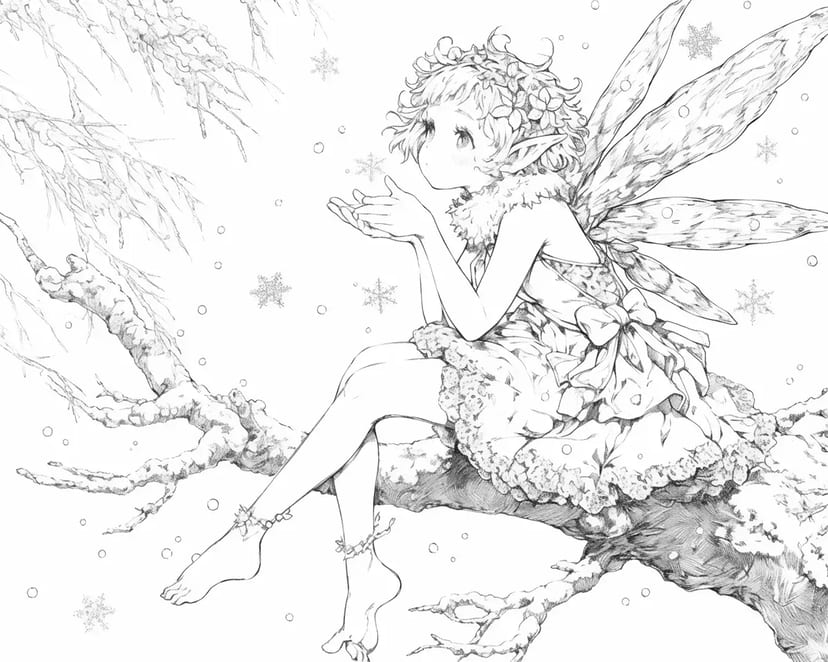 雪の妖精