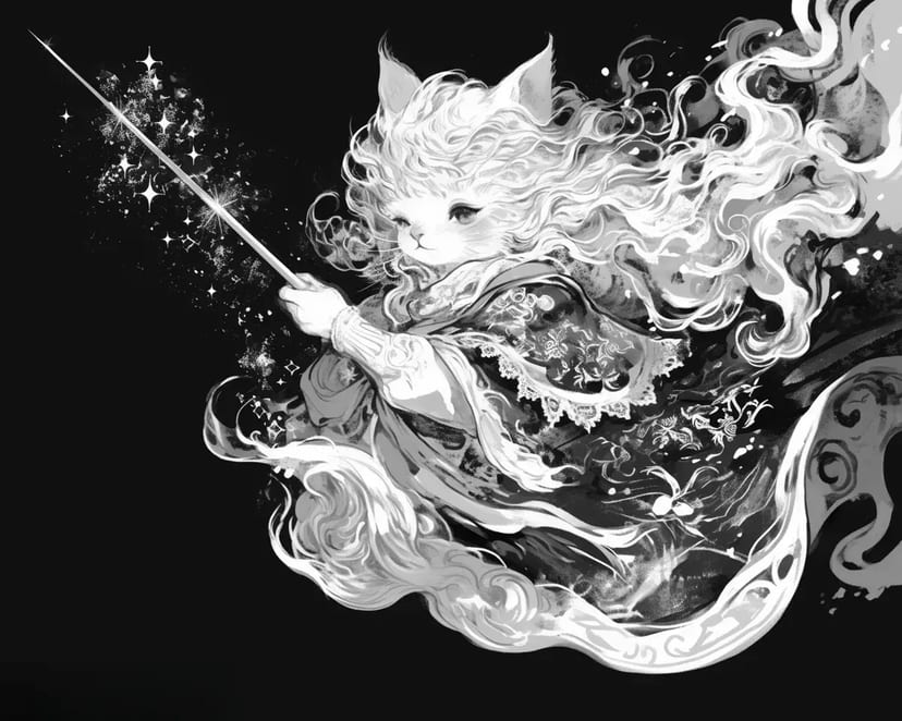 魔法の猫