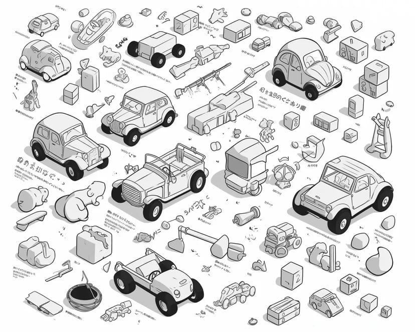 楽しいブロックの世界