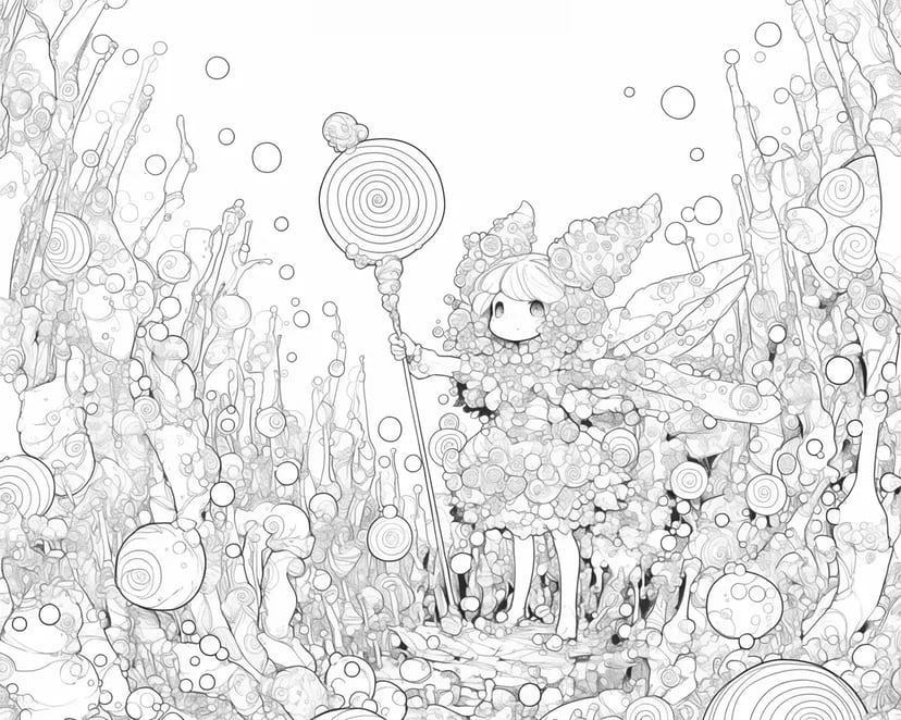 キャンディの森の妖精