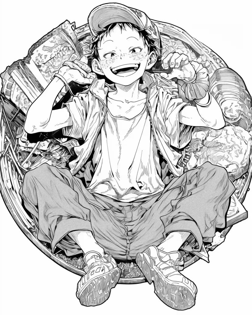 ごみ山の少年
