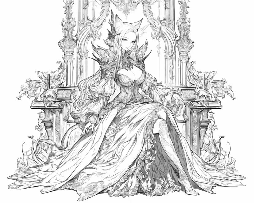 魔法の王座の猫耳姫