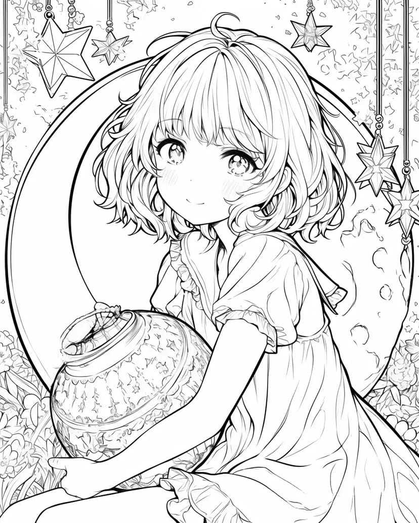月の夢見る少女