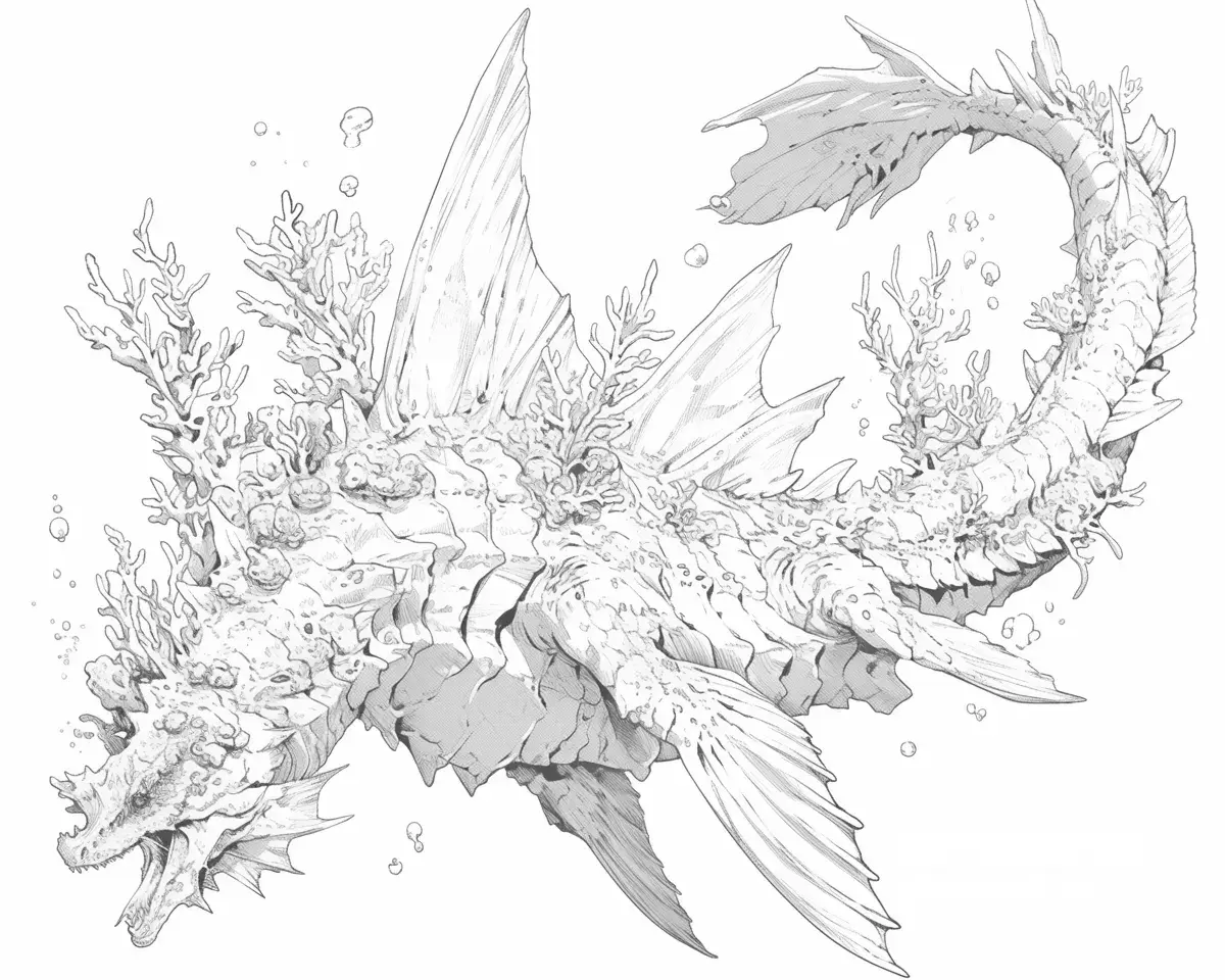 海のドラゴン
