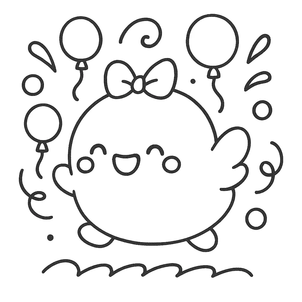 Balon dan Burung Bahagia