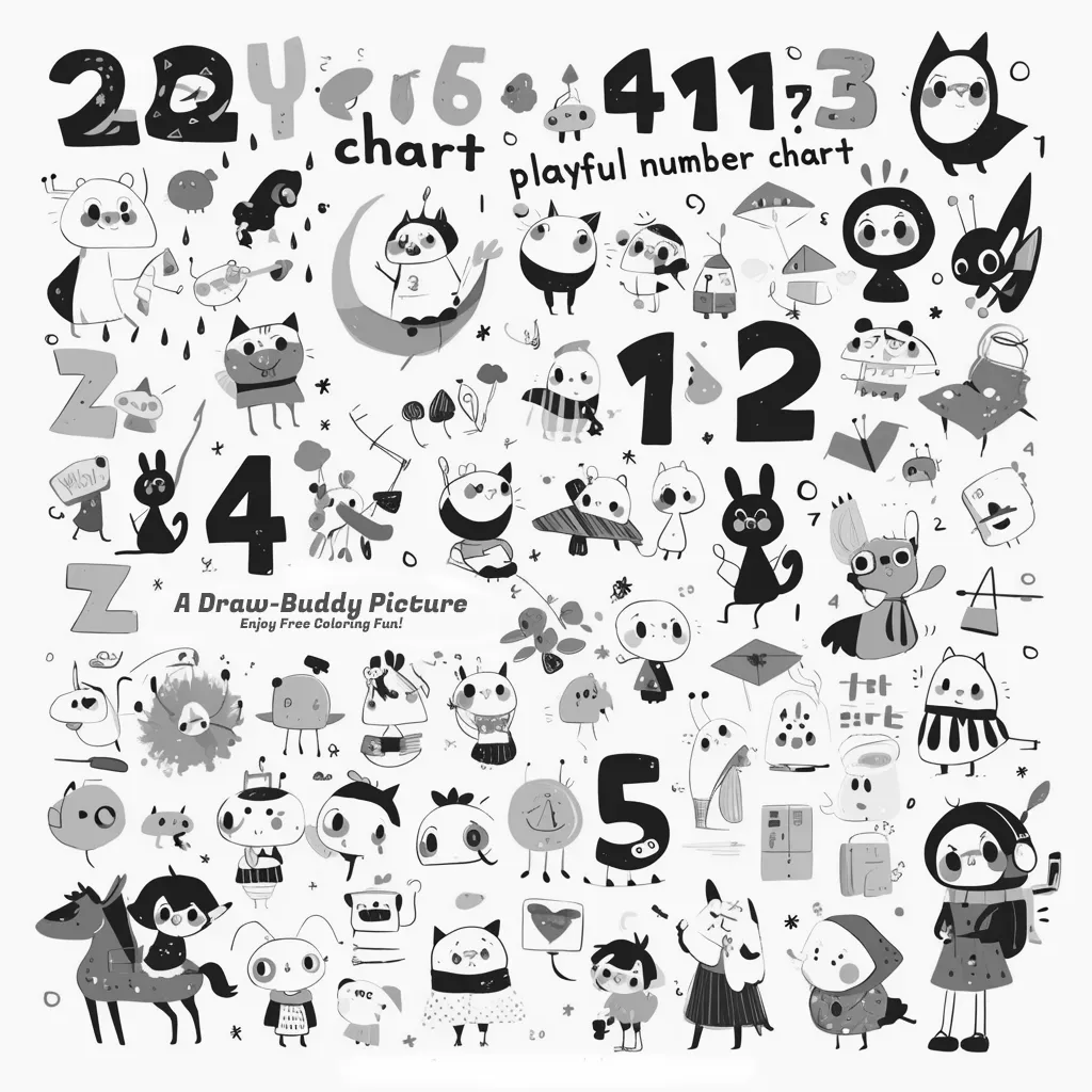 楽しい数字チャート