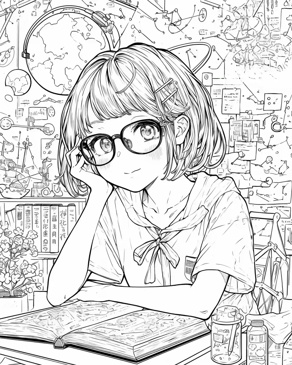 探究心いっぱいの少女